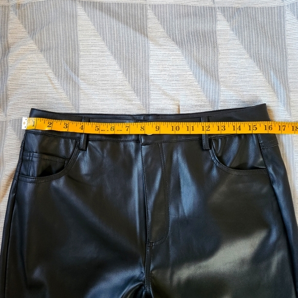 Night Out black leather pants - Picture 6 of 8